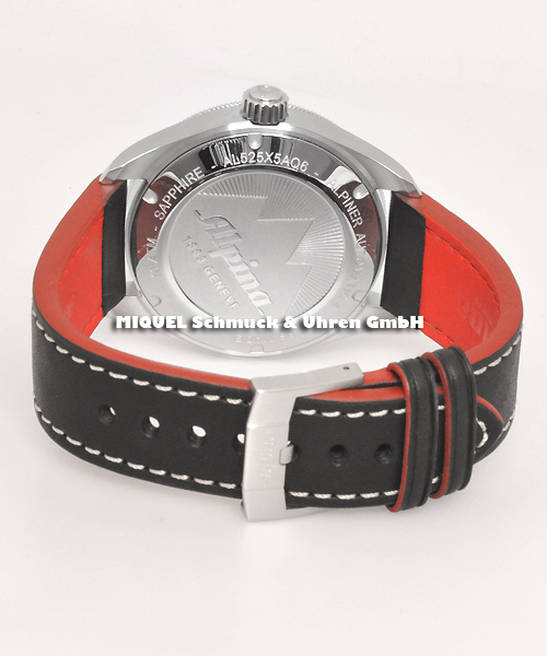  Alpina Alpiner 4 with leather strap and metal strap Ref.AL-525BS5AQ6B