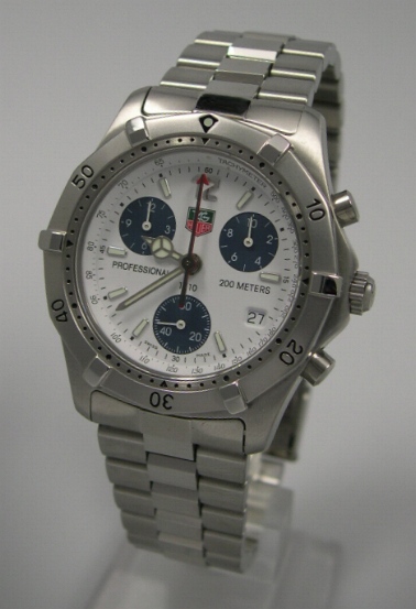 TAG Heuer 2000 Chronograph 1/10 Professional 20 atm