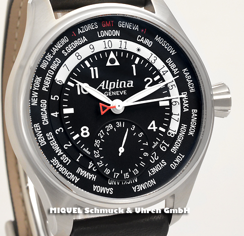 Alpina Startimer Pilot Worldtimer Manufacture -limited
