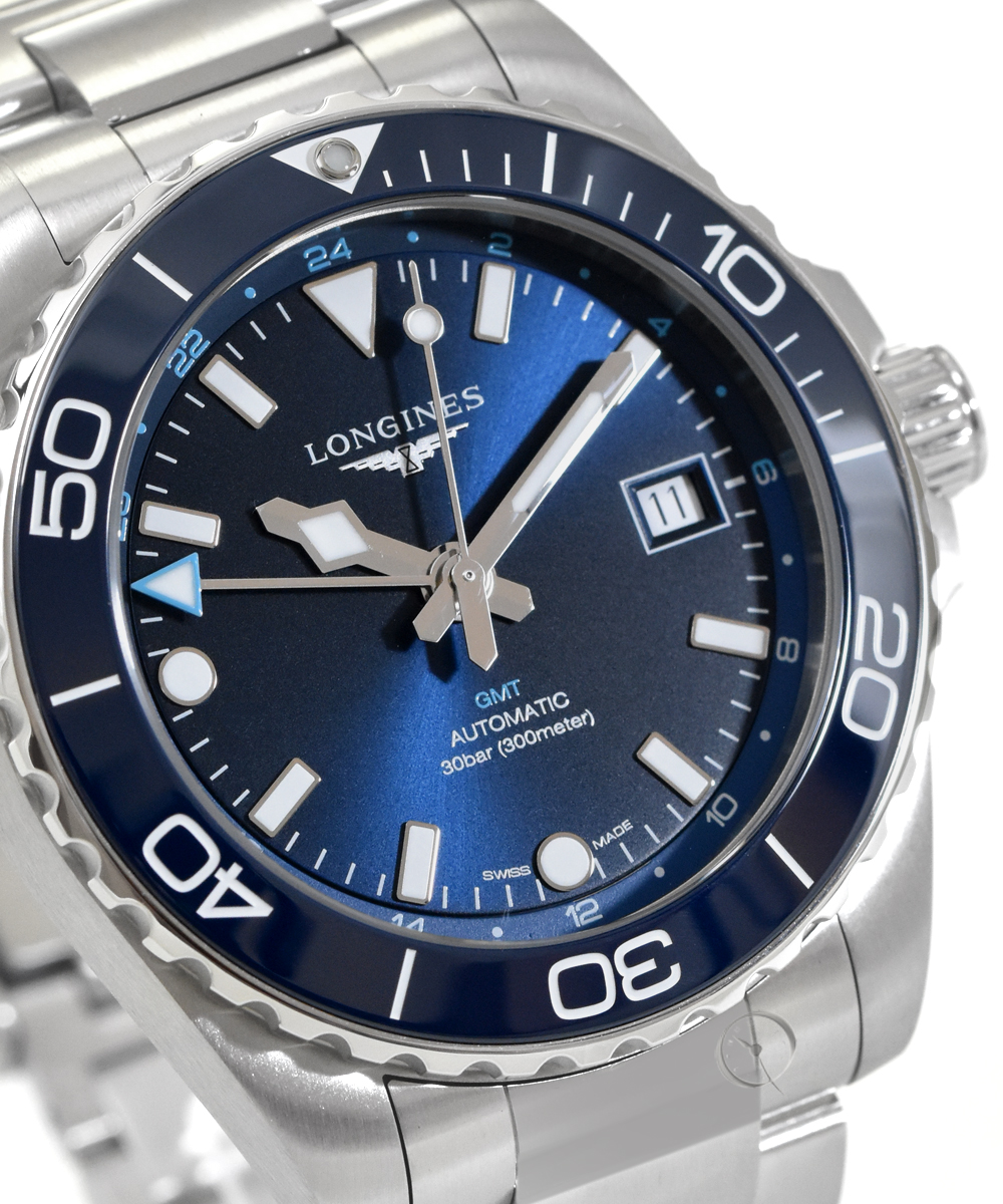 Longines Hydro Conquest GMT Ref. L3.790.4.96.6-15.4% saved*