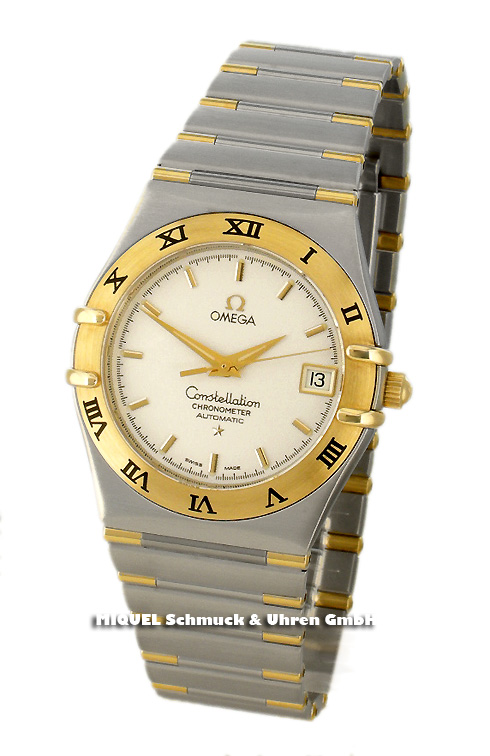 Omega Constellation automatic Chronometer in steel and gold