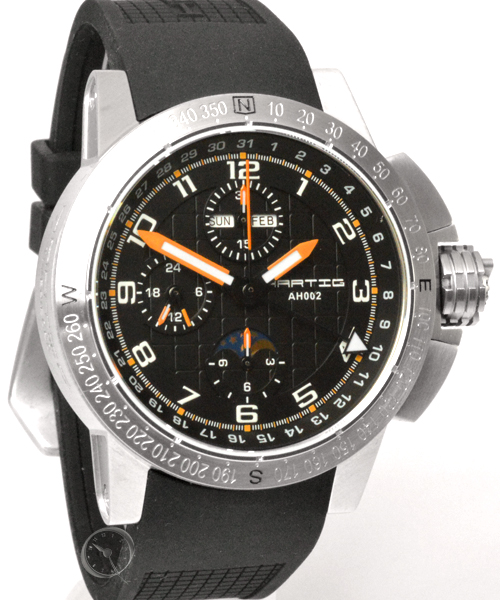 Hartig Racer Orange automatic chronograph 