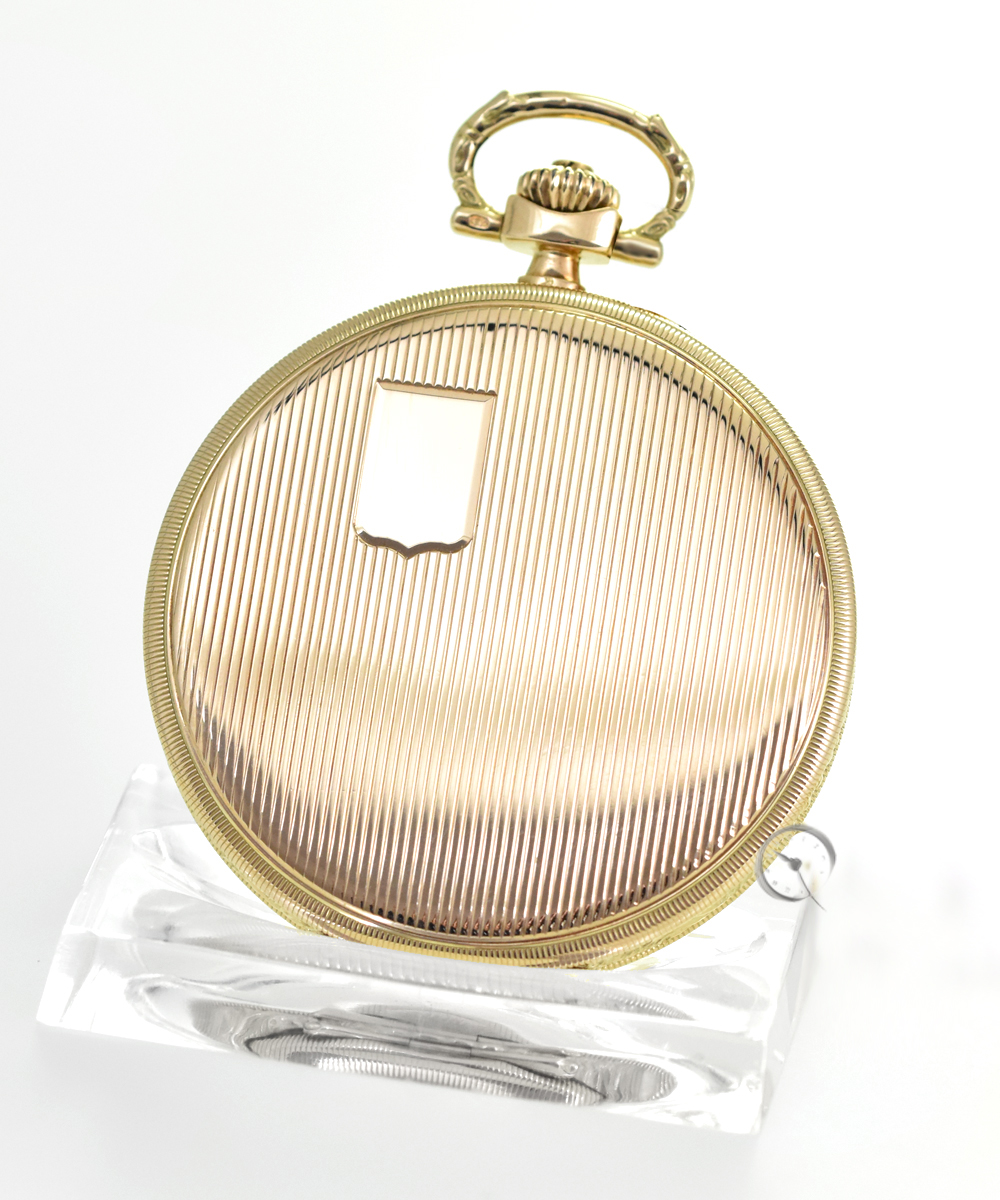 IWC 14k Gold Savonnette Pocket Watch 