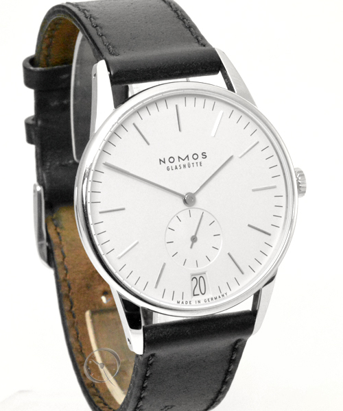 Nomos Orion 38 date white