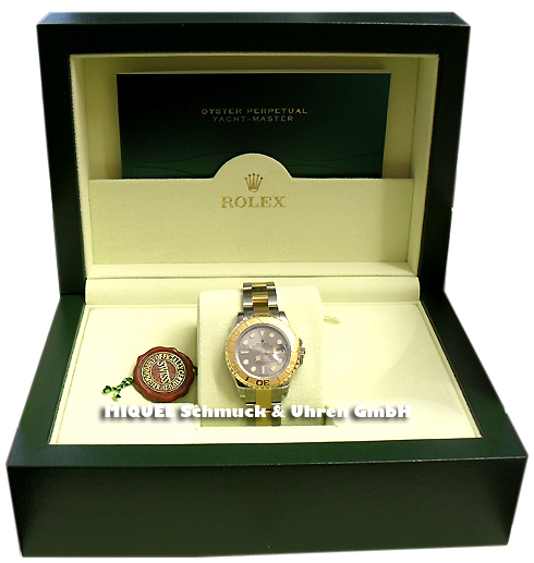 Rolex Yachtmaster Lady in steel/gold