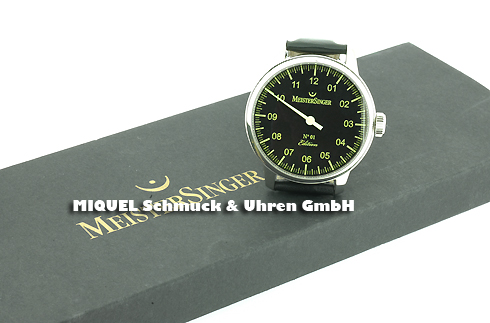 MeisterSinger one-handed-watch special edition 5 years MeisterSinger