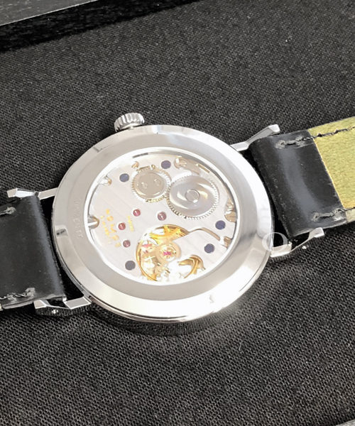 Nomos Tangente winding by hand 