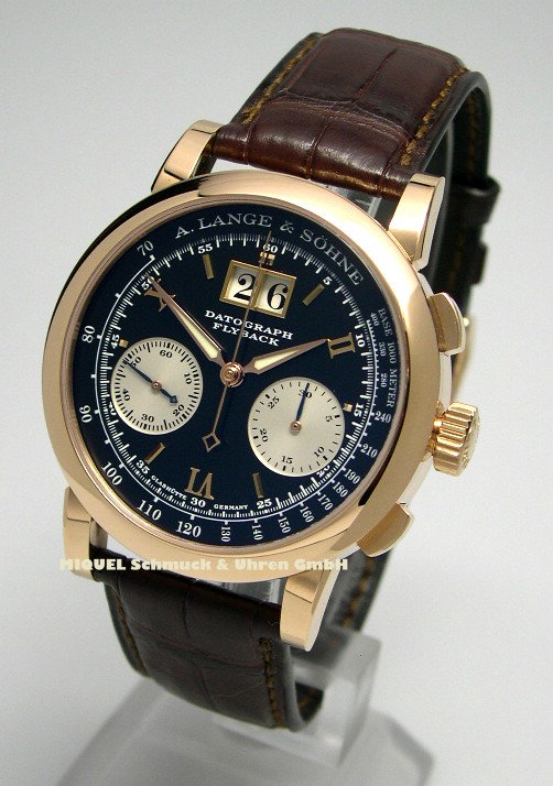 A. Lange & Söhne Datograph in Rotgold