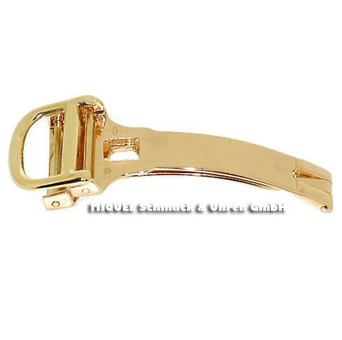 Cartier folding clasp 18ct gold 16 mm