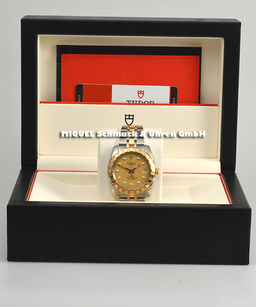 Tudor Classic Date Ref. 21013 (LC-100) Diamond dial