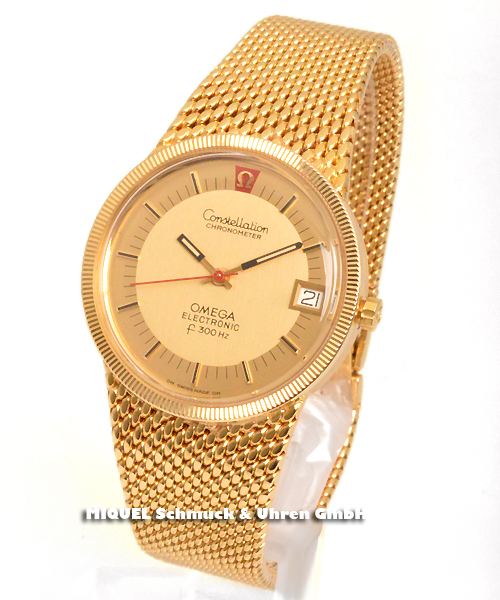 Omega Constellation Chronometer Electronic F 300Hz - 750/000 yellow Gold