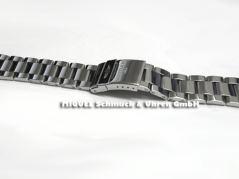 Breitling Professional III stainless steel watchstrap 22 mm