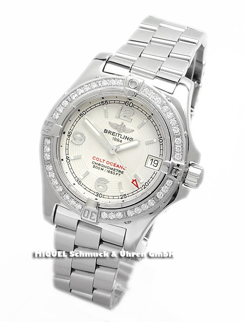 Breitling Colt Oceane Lady with diamonds females watch