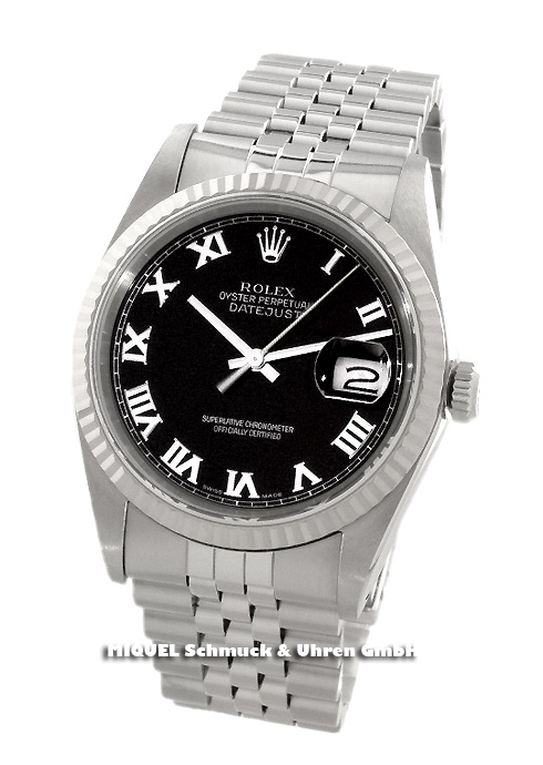 Rolex Datejust automatic Chronometer with whitegold bezel