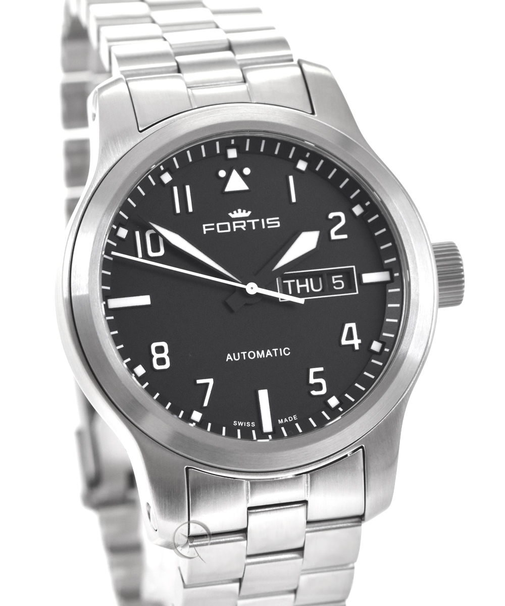 Fortis Aeromaster Steel Day Date -