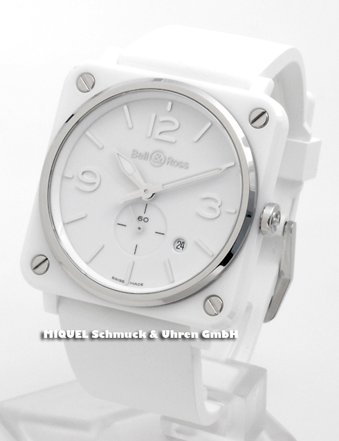 Bell and Ross Aviation BR S White Ceramic 