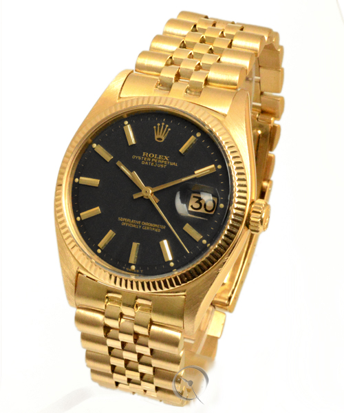 rolex oyster perpetual datejust all gold