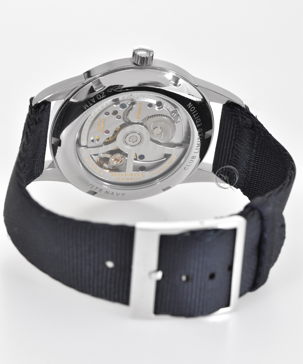 Nomos Club Automat Navy Limited Edition 175 Years